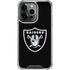 NFL Las Vegas Raiders Large Logo iPhone 16 Pro Clear Case